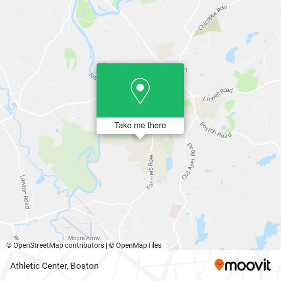 Athletic Center map