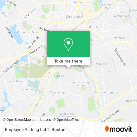 Employee Parking Lot 2 map