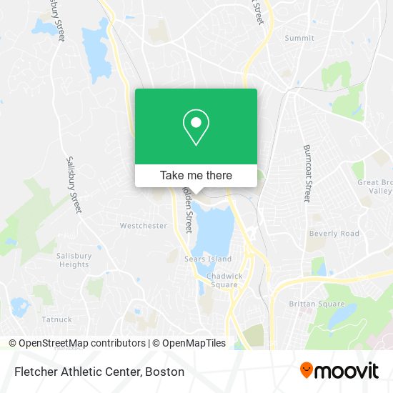 Mapa de Fletcher Athletic Center