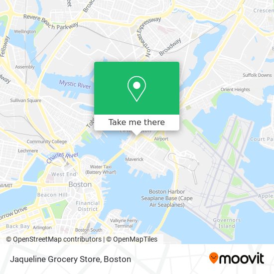 Mapa de Jaqueline Grocery Store