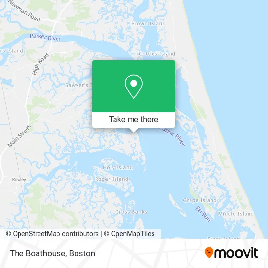 The Boathouse map