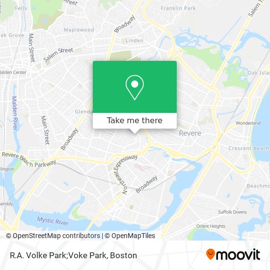 R.A. Volke Park;Voke Park map