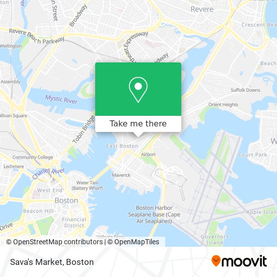 Sava's Market map