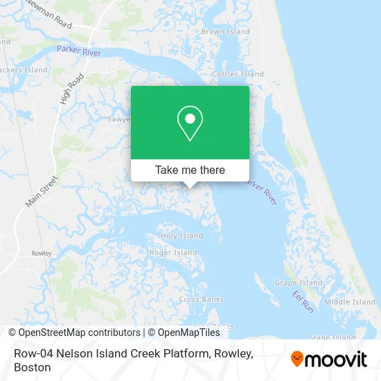 Row-04 Nelson Island Creek Platform, Rowley map