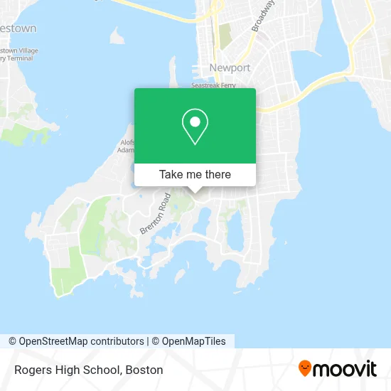 Rogers High School map