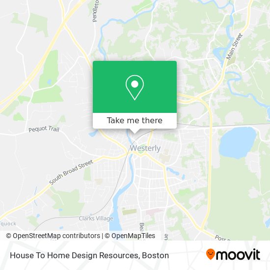 House To Home Design Resources map