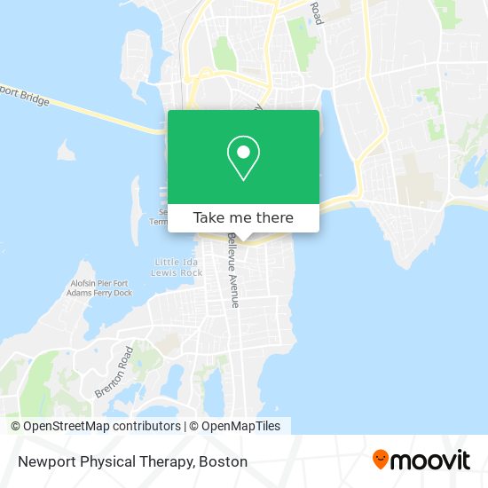 Newport Physical Therapy map