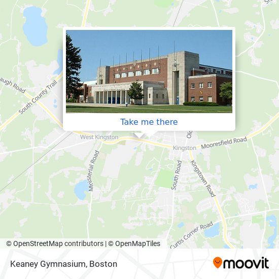 Keaney Gymnasium map