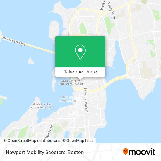 Newport Mobility Scooters map