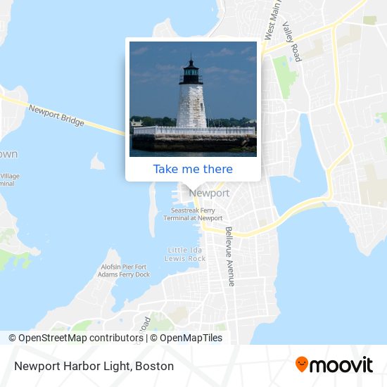 Mapa de Newport Harbor Light