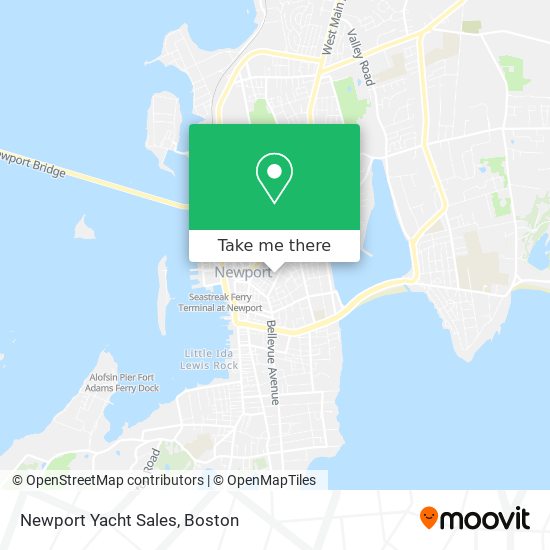 Mapa de Newport Yacht Sales