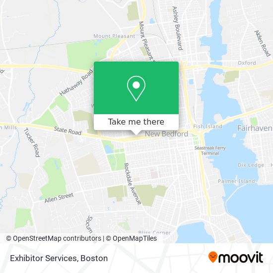 Mapa de Exhibitor Services