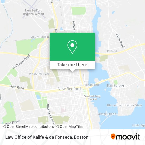 Mapa de Law Office of Kalife & da Fonseca