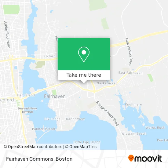 Fairhaven Commons map