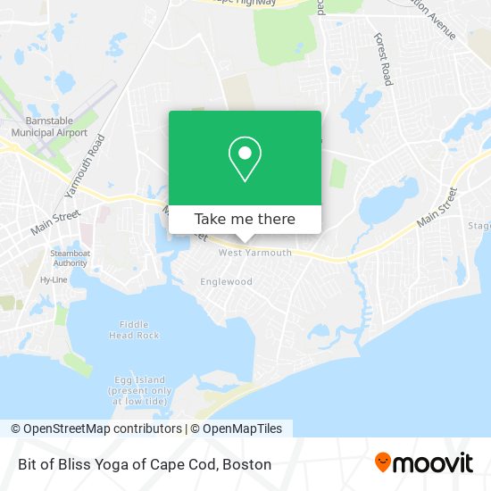 Mapa de Bit of Bliss Yoga of Cape Cod