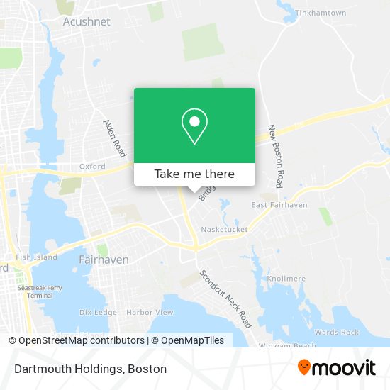 Dartmouth Holdings map