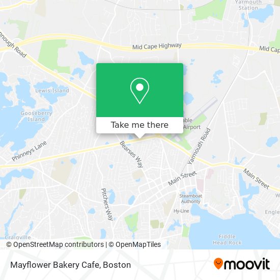 Mapa de Mayflower Bakery Cafe