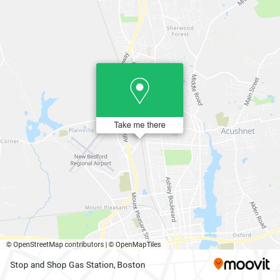 Stop and Shop Gas Station map