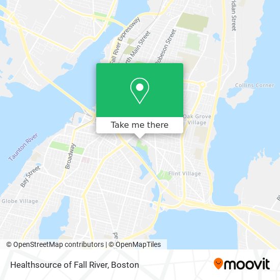 Mapa de Healthsource of Fall River