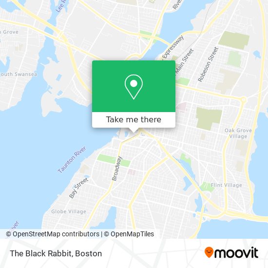 The Black Rabbit map