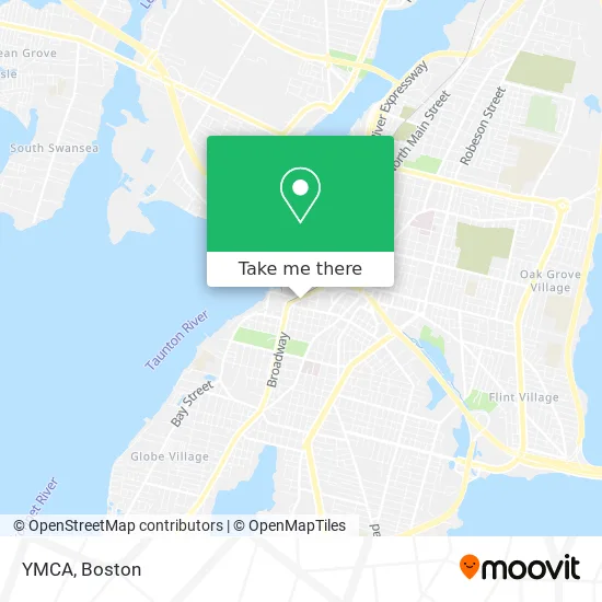 YMCA map