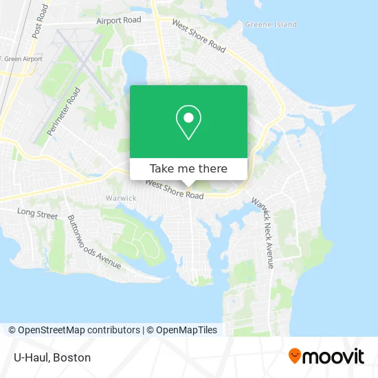 U-Haul map