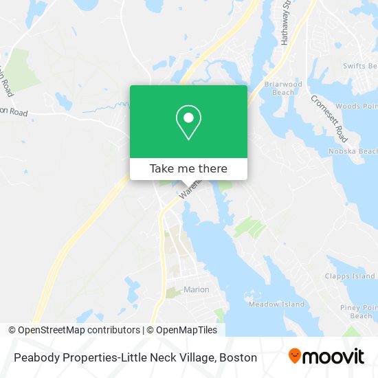 Peabody Properties-Little Neck Village map