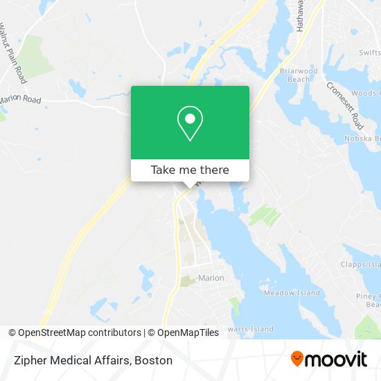 Zipher Medical Affairs map