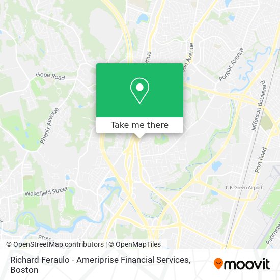 Mapa de Richard Feraulo - Ameriprise Financial Services
