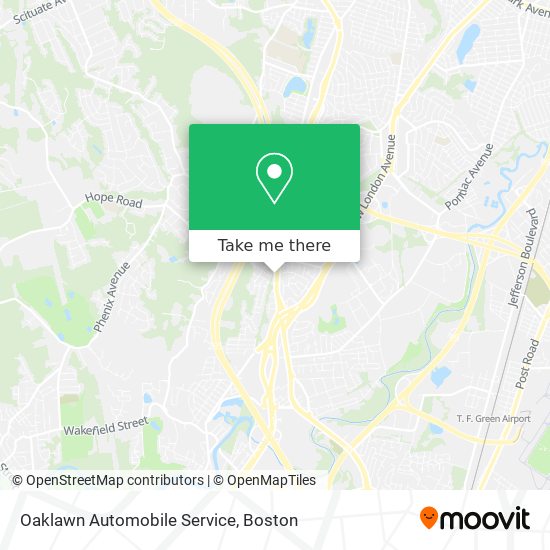 Oaklawn Automobile Service map