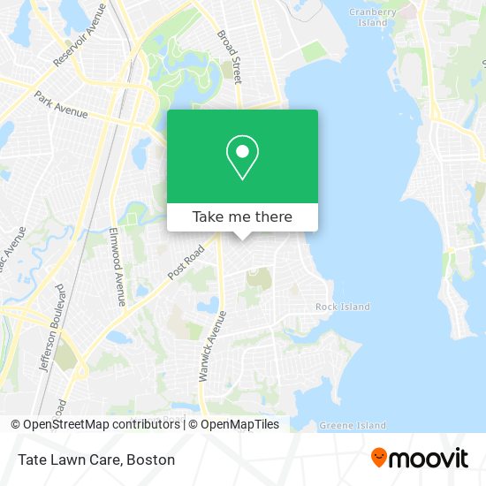 Tate Lawn Care map