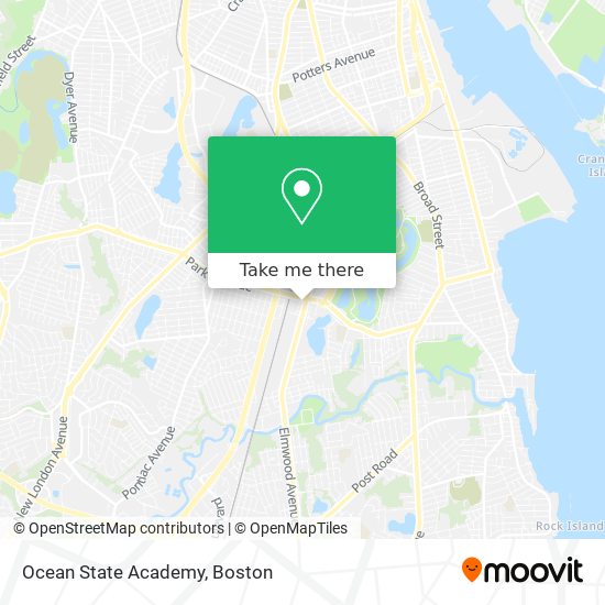 Ocean State Academy map