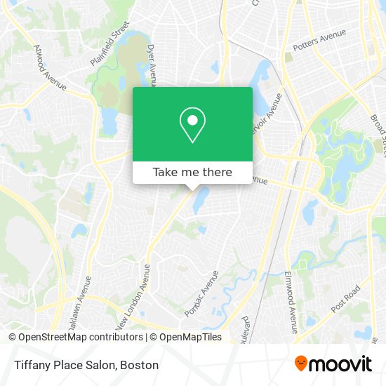 Tiffany Place Salon map