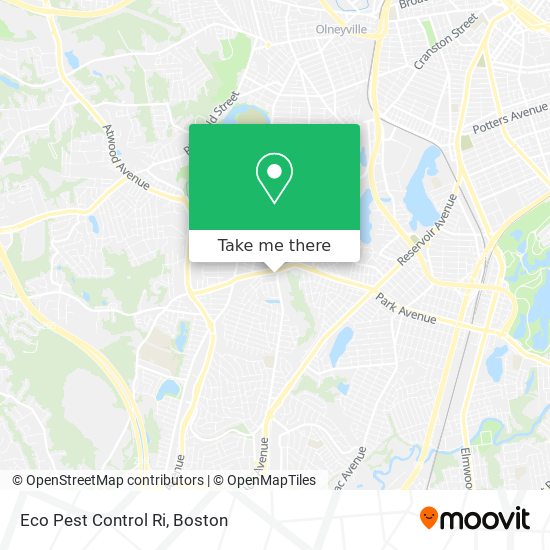 Eco Pest Control Ri map