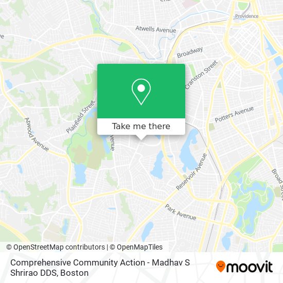 Comprehensive Community Action - Madhav S Shrirao DDS map