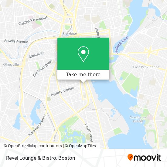 Revel Lounge & Bistro map