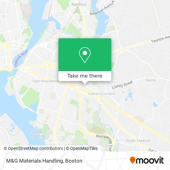 M&G Materials Handling map