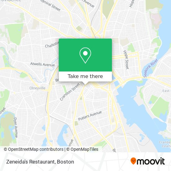 Zeneida's Restaurant map