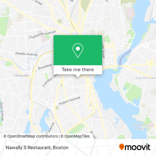 Mapa de Nawally S Restaurant
