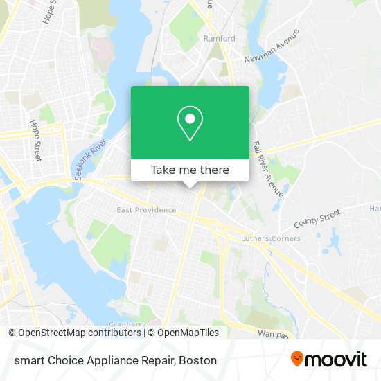 Mapa de smart Choice Appliance Repair