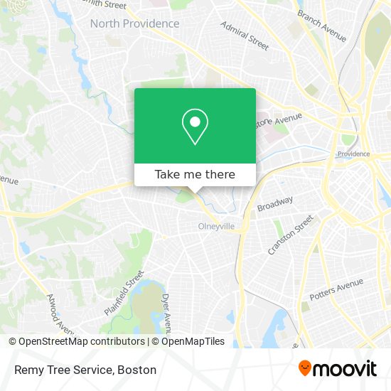 Remy Tree Service map