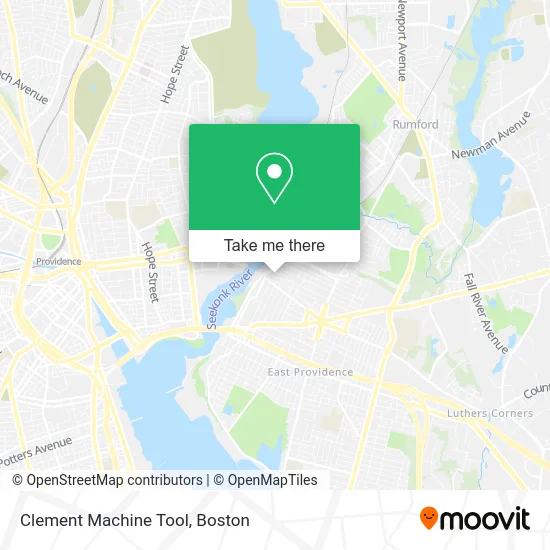 Clement Machine Tool map