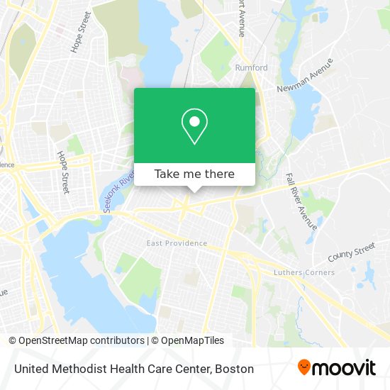 Mapa de United Methodist Health Care Center