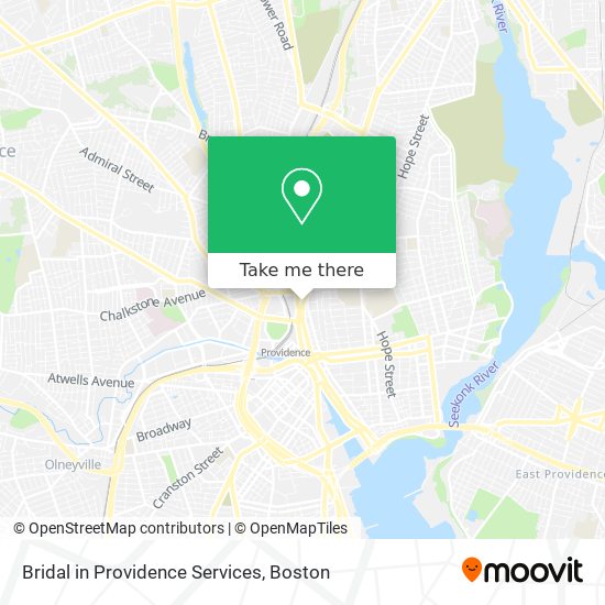 Mapa de Bridal in Providence Services