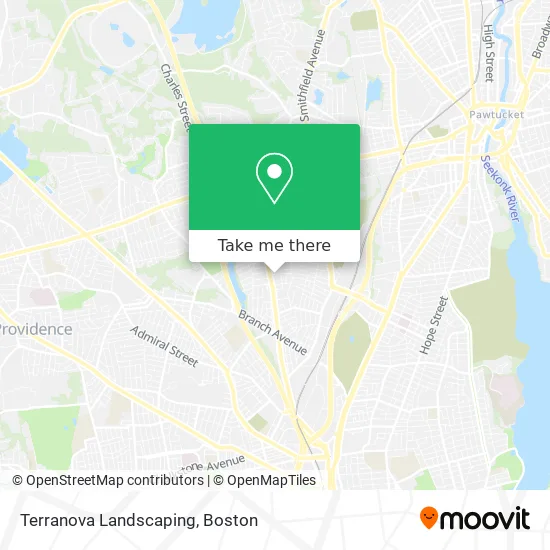 Terranova Landscaping map