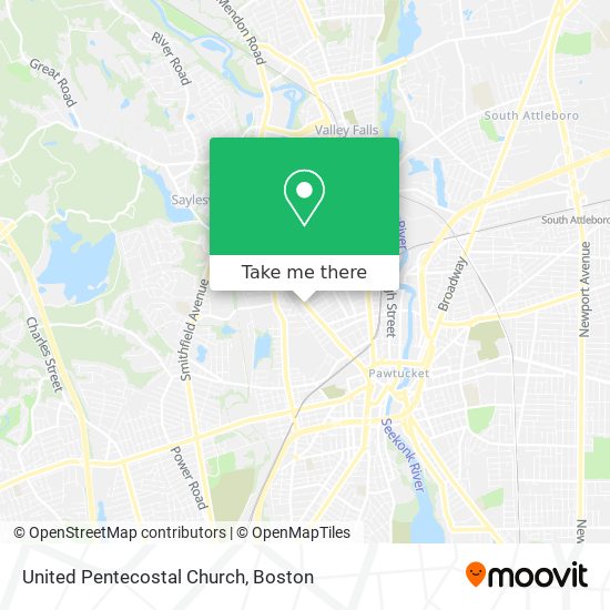 United Pentecostal Church map