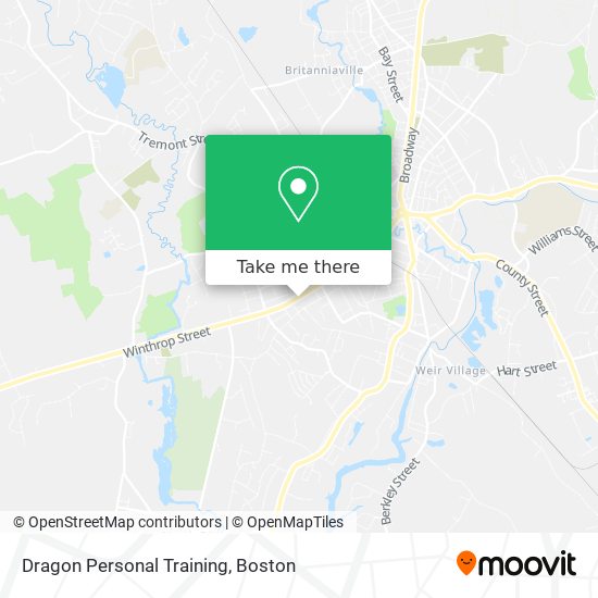 Mapa de Dragon Personal Training