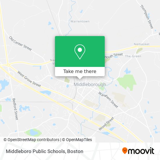 Middleboro Public Schools map