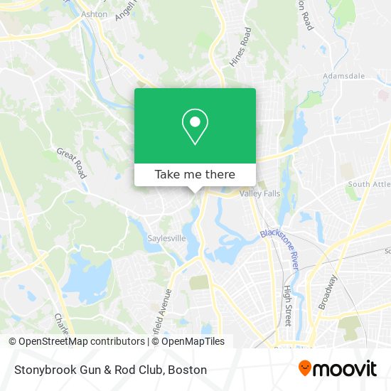 Mapa de Stonybrook Gun & Rod Club
