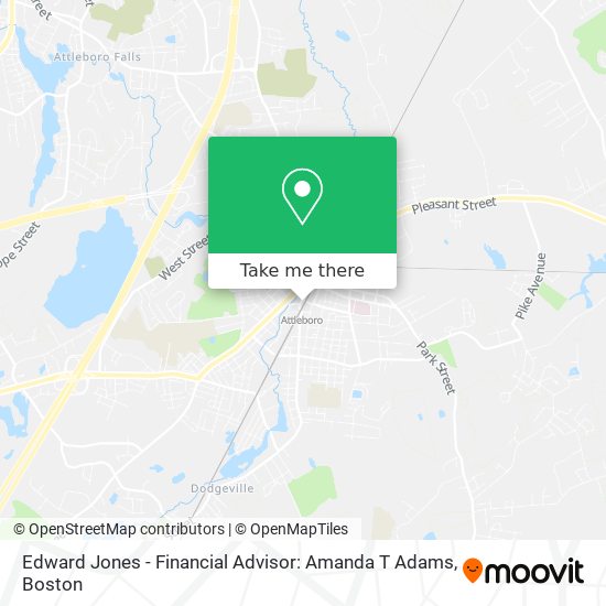 Edward Jones - Financial Advisor: Amanda T Adams map